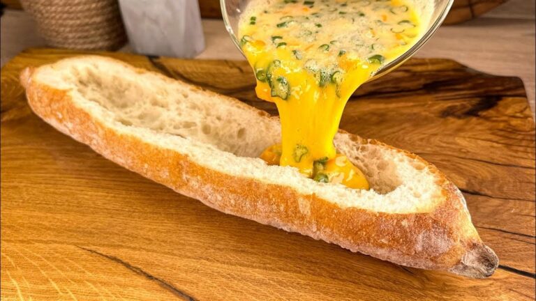 Dieses einfache Baguette-Rezept aus Amerika wird deine Gäste verblüffen und begeistern…