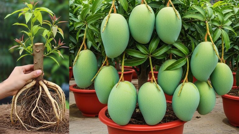 Diese einfache Technik verwandelt deine Mango-Kerne in prächtige Pflanzen … entdecke das
