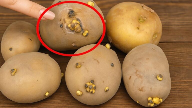 Diese einfache Idee verwandelt keimende Kartoffeln in einen reichen Erntevorteil …