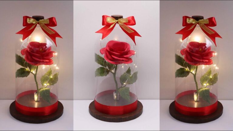 Diese einfache Idee verwandelt alte Plastikflaschen in magische Rosen für dein Zuhause…