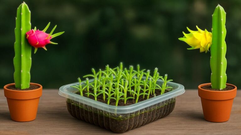 Diese einfache Technik macht das Anpflanzen der Dragon Fruit zum Kinderspiel …