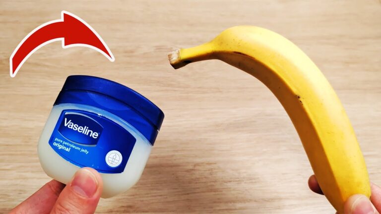 20 geniale Tricks mit Vaseline und Banane, die dein Leben verändern!
