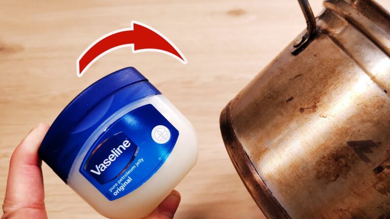 5 geniale Tricks mit Vaseline, die deine alten Töpfe wie neu erscheinen lassen!