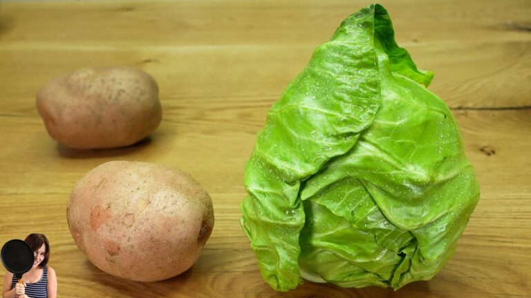 3 einfache und leckere Rezepte mit Kartoffeln oder Kohl zum Ausprobieren!