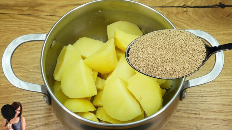 2 Kartoffeln, 1 Ei: So zaubern Sie knusprige Köstlichkeiten in 15 Minuten!