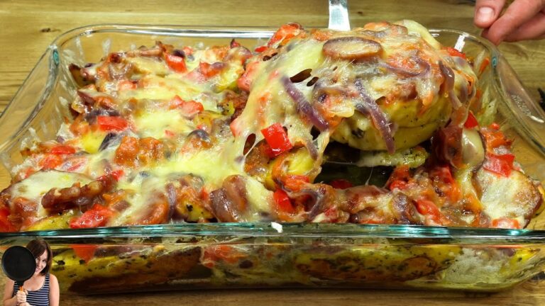 5 einfache Kartoffelrezepte mit Zwiebeln für ein günstiges Abendessen