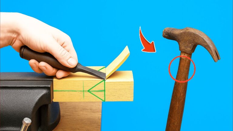 Verwandle deinen alten Hammer: 5 einfache Schritte für einen neuen Griff!