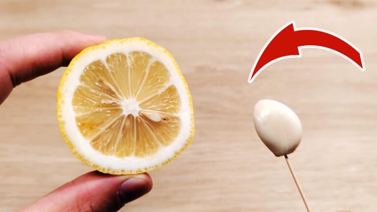 5 geniale Gründe, warum Knoblauch und Zitrone deine Problems lösen können!