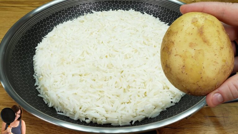 3 einfache Rezepte mit Kartoffel, Reis und Eiern, die du sofort ausprobieren musst!