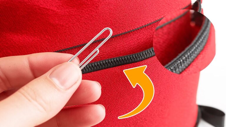 7 geniale Hacks mit einer Büroklammer für deinen perfekten Rucksack!