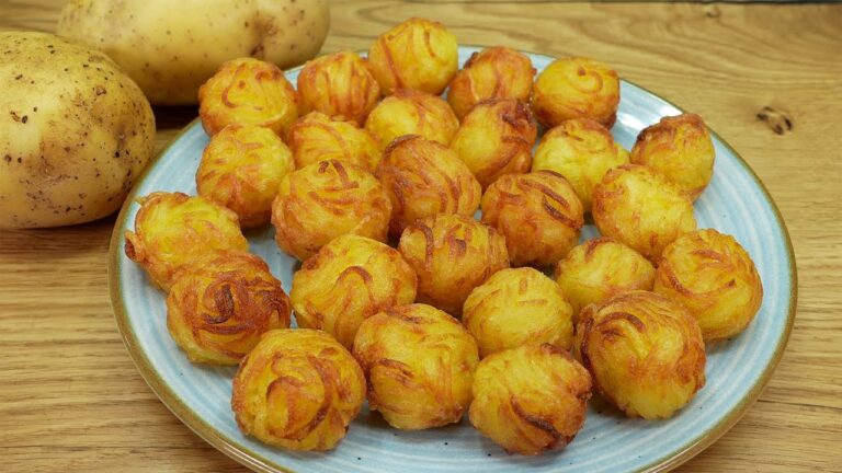 4 einfache ASMR Kartoffelgerichte mit nur 1 Kartoffel und Zwiebel entdecken!
