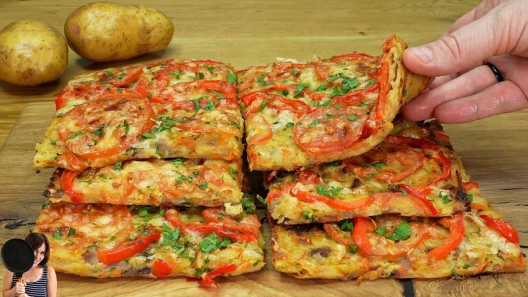 3 einfache Schritte: Besser als Pizza mit geriebenen Kartoffeln!