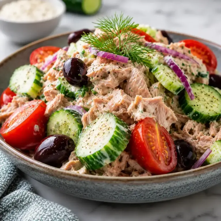 Der Thunfischsalat, der Kilos schmelzen lässt
