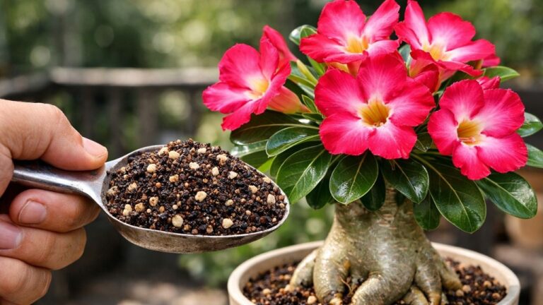 1 Löffel für die perfekte Blütenpracht der Rosa des Südens entdecken!