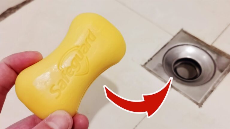 5 geniale Tipps: So bleibt dein Abfluss immer frei und das mit Seife!