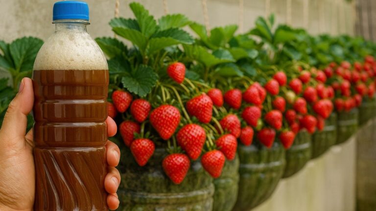 1 einfacher Tipp für saftige Erdbeeren das ganze Jahr über!