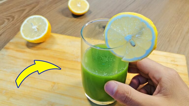 2 Zutaten für grünen Saft: 3 Minuten gegen Krebs, Bluthochdruck und Übergewicht!