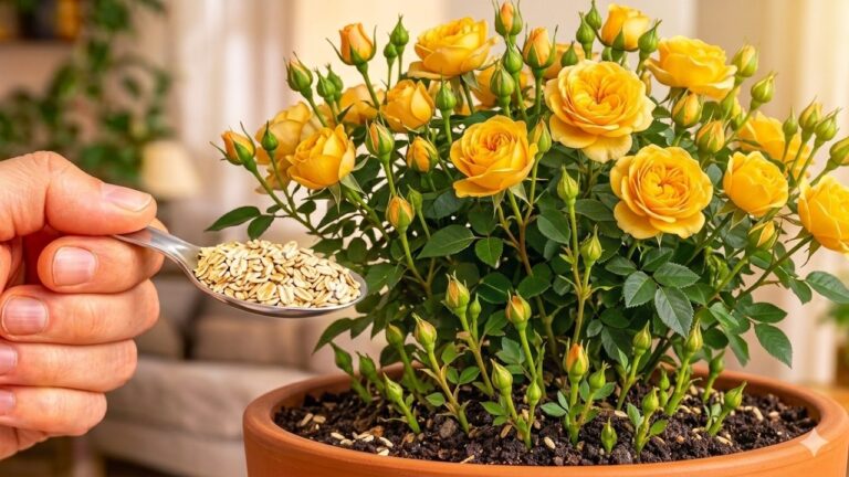 1 Löffel für explosiven Rosenzuwachs: So blühen deine Rosen nonstop! 🌹