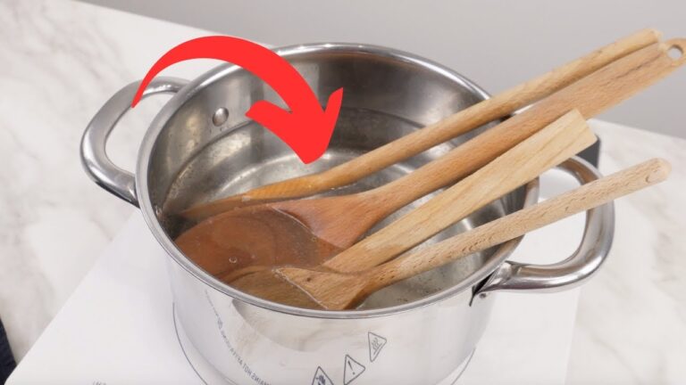 Entdecke 5 geniale Tipps für strahlend neue Holzkochlöffel!