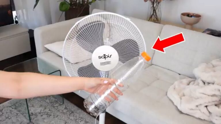 Baue deinen eigenen Klimaanlage in 15 Minuten mit diesem einfachen Trick!