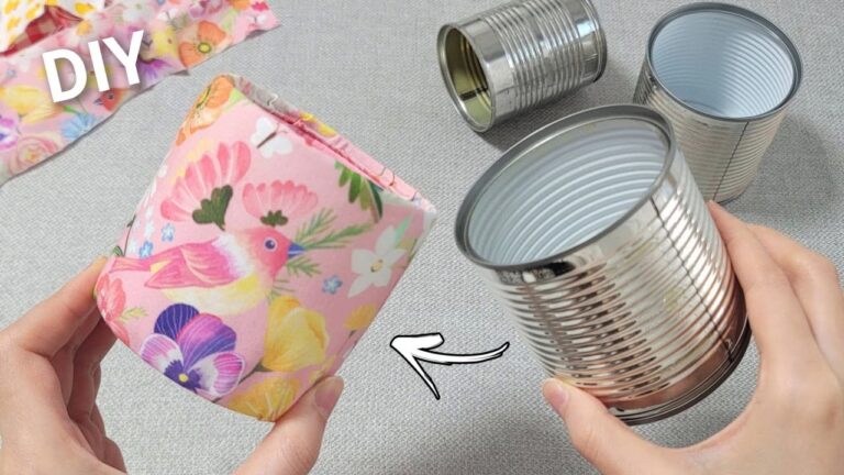 10 geniale Recycling-Ideen für leere Dosen, die du unbedingt ausprobieren musst!