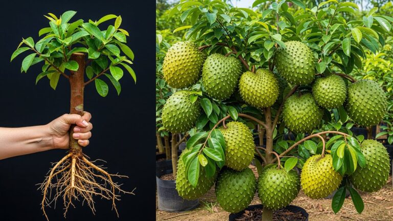 Soursop-Baum: 5 Schritte für schnelles Wachsen und kräftige Wurzeln!