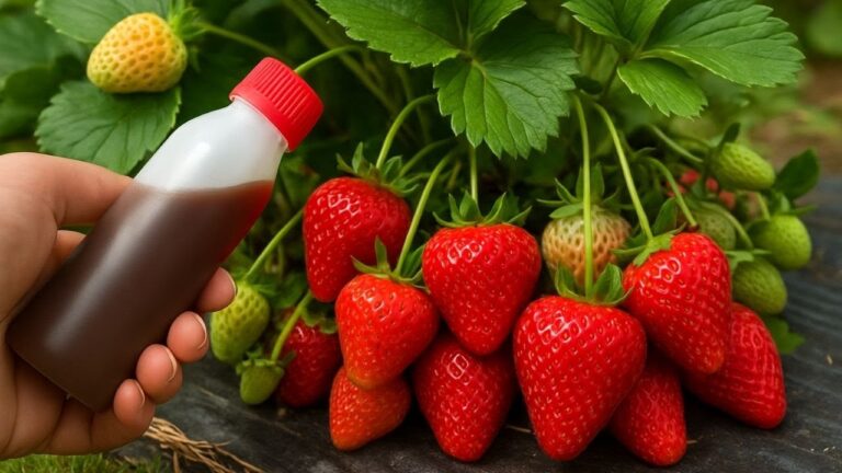 10 Tipps für überreichliche Erdbeerernte das ganze Jahr über!
