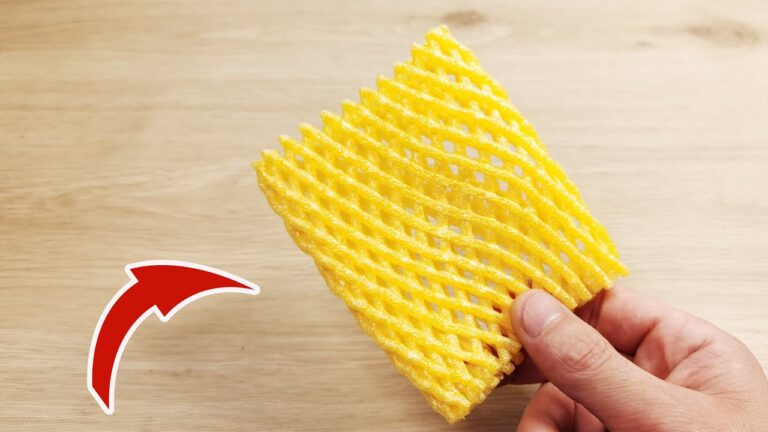 8 geniale Tipps zur Wiederverwendung von Obstnetzen für Küche & Bad! Sparen leicht gemacht!