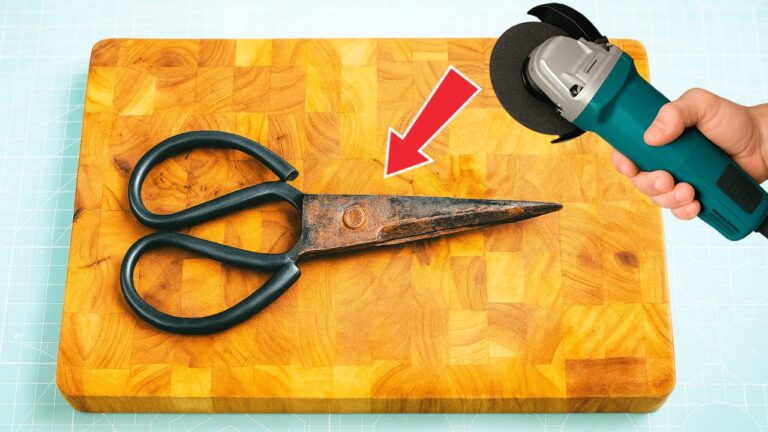 5 geniale Schritte, um deine Küchenscheren wie neu zu polieren!