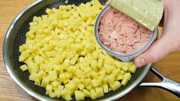 10 leckere Rezepte mit Kartoffeln und Thunfisch, die du jeden Tag genießen kannst!